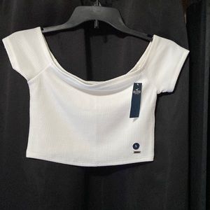 Hollister off the shoulder top